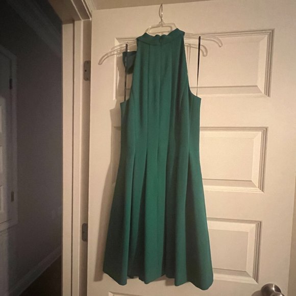 Vince Camuto Sleeveless Bow Neck Fit and Flare Dress - Picture 6 of 6